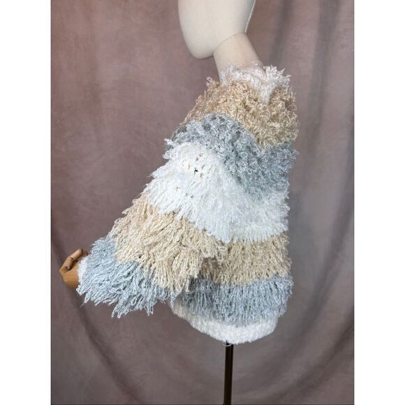 Vintage MCM 1970s Shaggy Sweater Tally Ho Size Medium - Picture 5 of 7